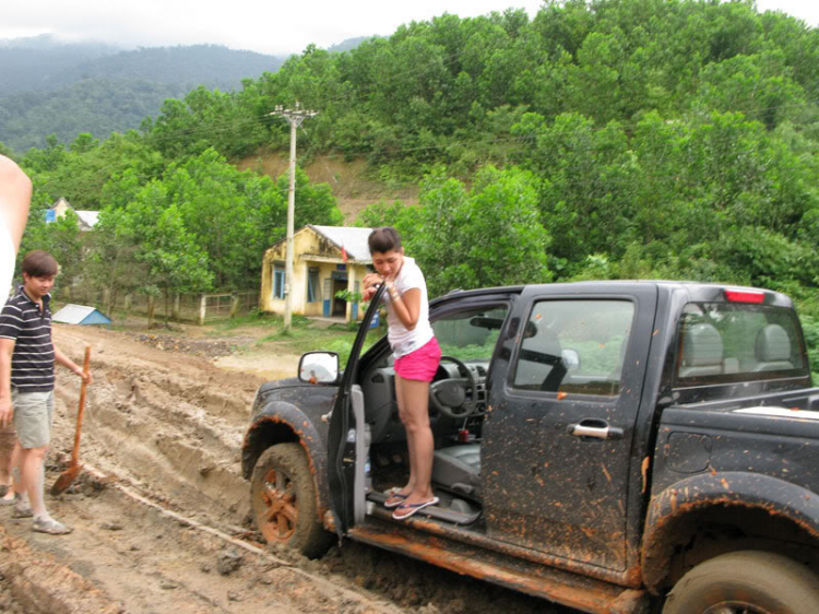 Hình ảnh off-road tiền Trạm Mandagui - 2/8/2009