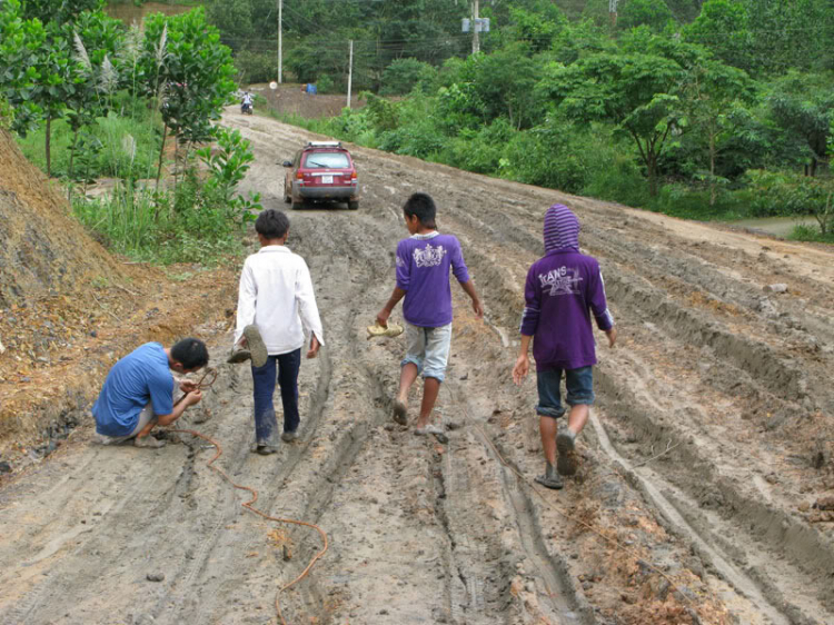 Hình ảnh off-road tiền Trạm Mandagui - 2/8/2009