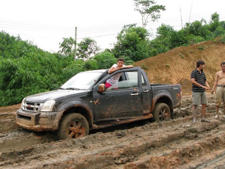 Hình ảnh off-road tiền Trạm Mandagui - 2/8/2009