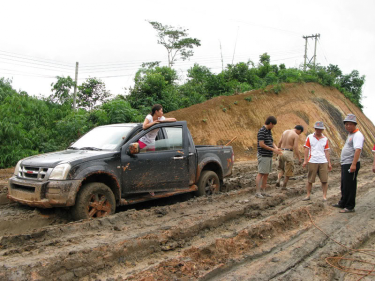 Hình ảnh off-road tiền Trạm Mandagui - 2/8/2009