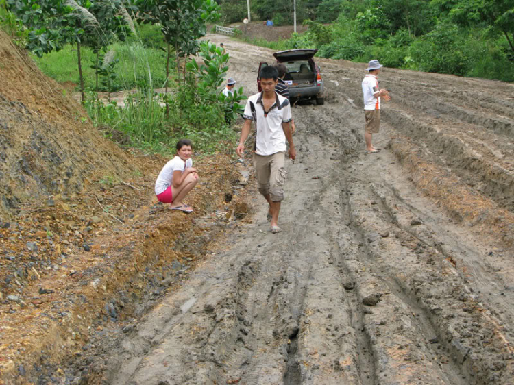 Hình ảnh off-road tiền Trạm Mandagui - 2/8/2009