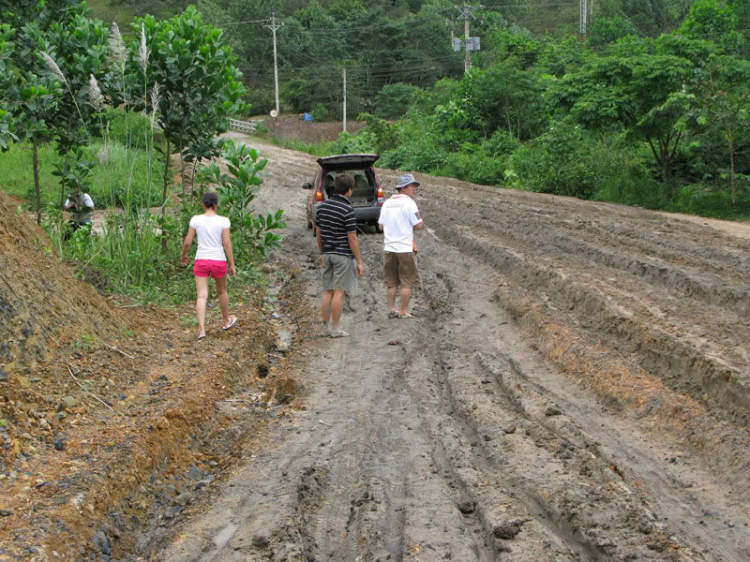 Hình ảnh off-road tiền Trạm Mandagui - 2/8/2009