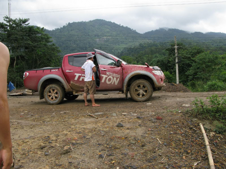 Hình ảnh off-road tiền Trạm Mandagui - 2/8/2009