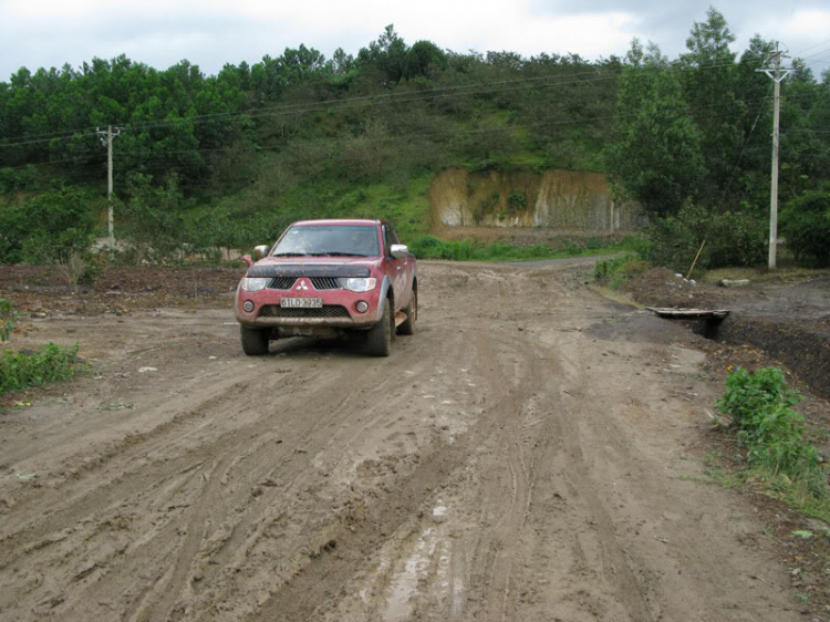 Hình ảnh off-road tiền Trạm Mandagui - 2/8/2009