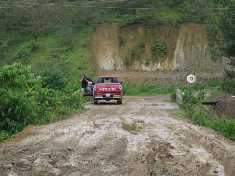 Hình ảnh off-road tiền Trạm Mandagui - 2/8/2009