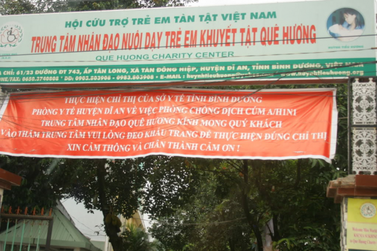 Chương trình offline viếng thăm trung tâm nhân đạo Quê Hương, Dĩ an Bình Dương chủ nhật 16/8/2009 Chương trình offline viếng thăm trung tâm nhân đạo Quê Hương, Dĩ an Bình Dương chủ nhật 16/8/2009