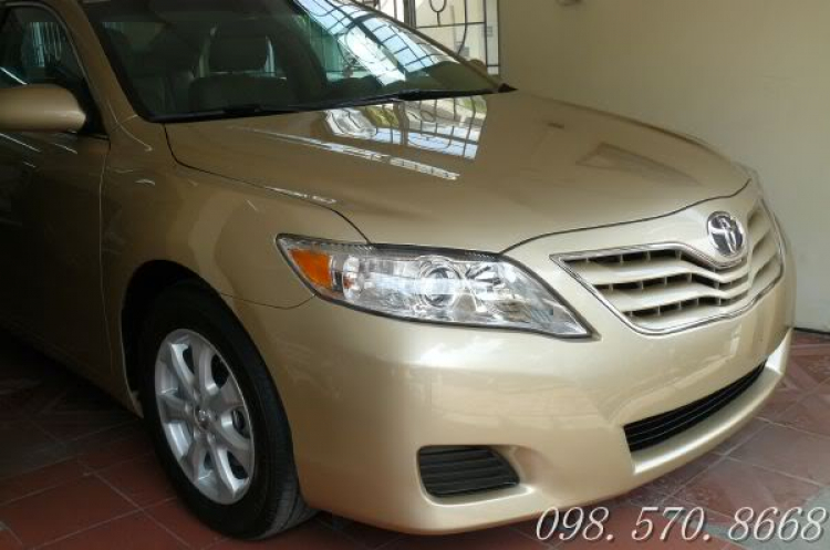 Cảm nhận camry 2010 2.5 LE nhập mỹ .