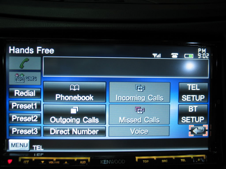 DVD 2DIN Kenwood eXcelon DDX-814 Model 2009 DVD 2DIN Kenwood eXcelon DDX-814 Model 2009