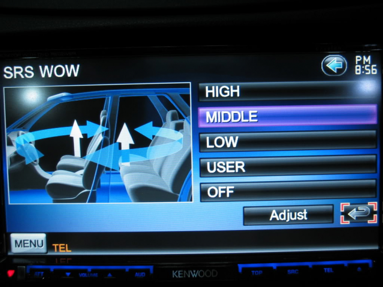 DVD 2DIN Kenwood eXcelon DDX-814 Model 2009 DVD 2DIN Kenwood eXcelon DDX-814 Model 2009