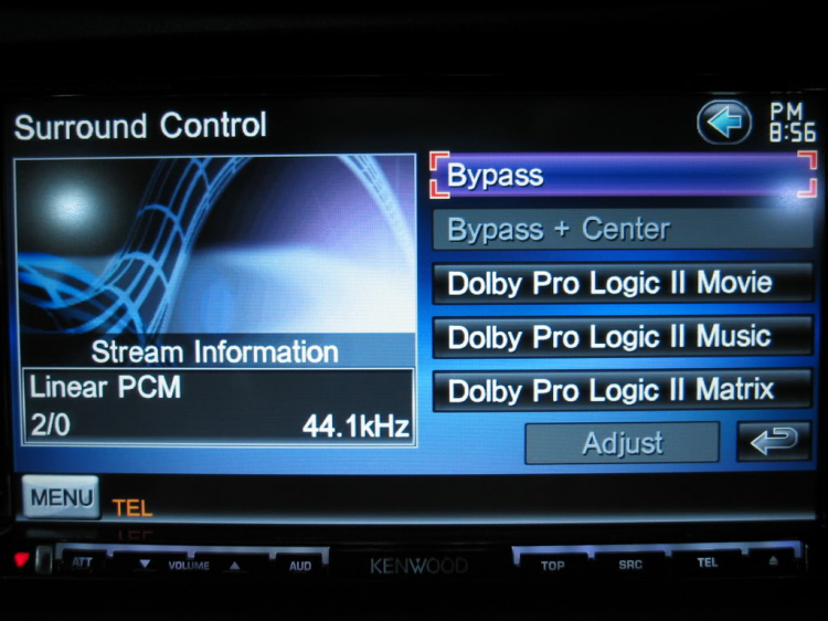 DVD 2DIN Kenwood eXcelon DDX-814 Model 2009