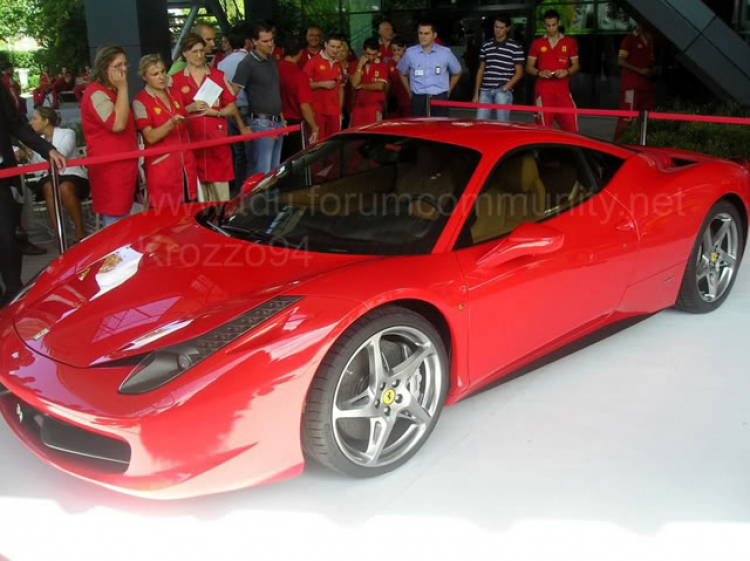 F458 ra mắt nè các bác đẹp quá !!!