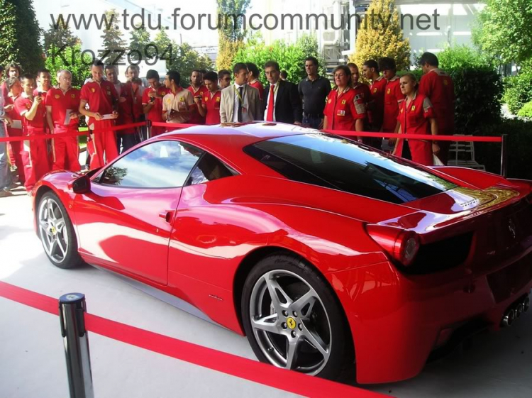 F458 ra mắt nè các bác đẹp quá !!!