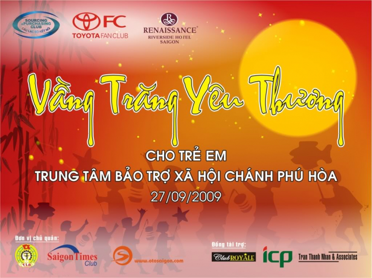 [TFC] Thư Mời Tham Gia Chuyến CTXH CN,27/09/2009 Tại Bình Dương