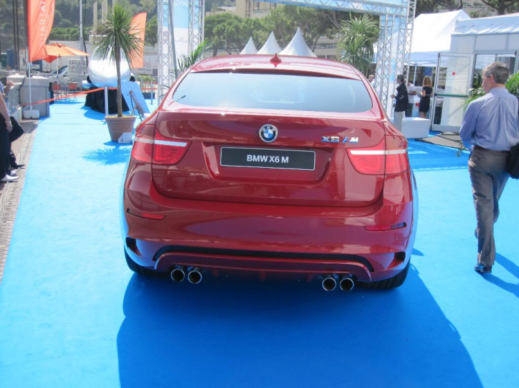 BMW X6M @ Monaco Yatch Show 2009