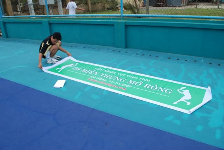 Kế hoạch về Giải Tennis OS Miền Trung mở rộng tại Hội An - Ngày 11 tháng 10 , 2009 !!!