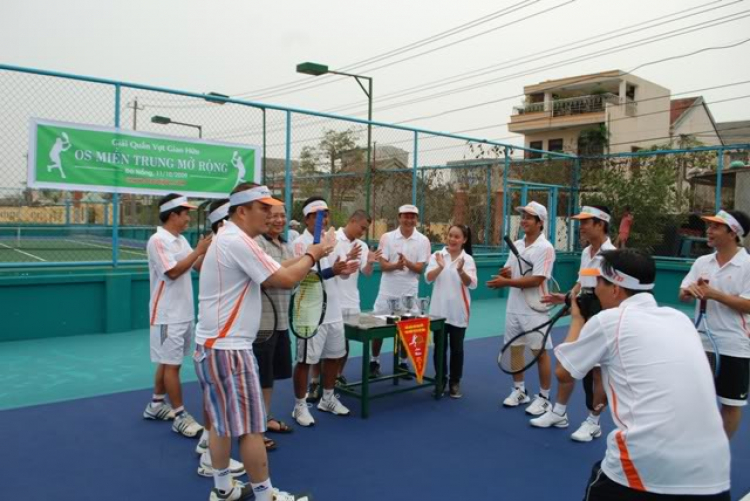 Kế hoạch về Giải Tennis OS Miền Trung mở rộng tại Hội An - Ngày 11 tháng 10 , 2009 !!!