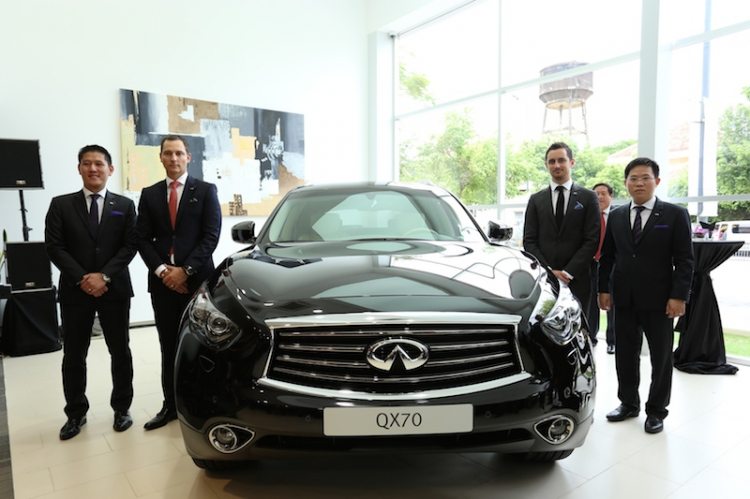 Infiniti công bố giá bán cạnh tranh với Lexus tại Việt Nam