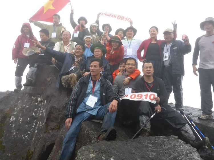 Hành trình đoàn Fansipan 09.10