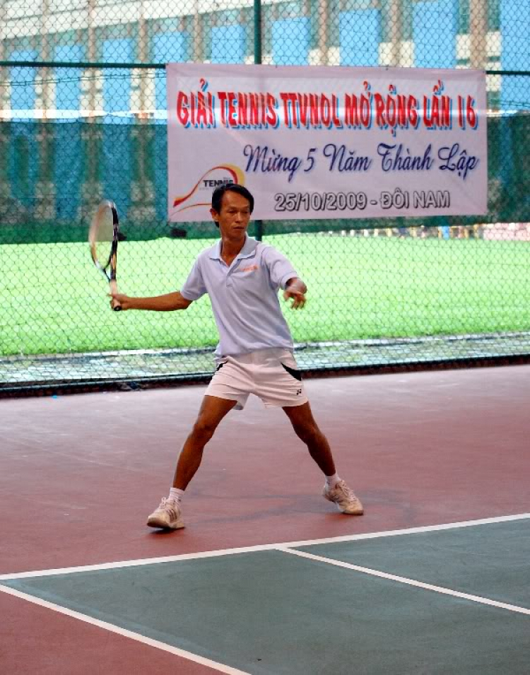 Thân mời tham gia Giải TTVNOL mở rộng lần 16 - MỪNG 5 NĂM THÀNH LẬP BOX TENNIS - Đôi Nam -25/10/2009