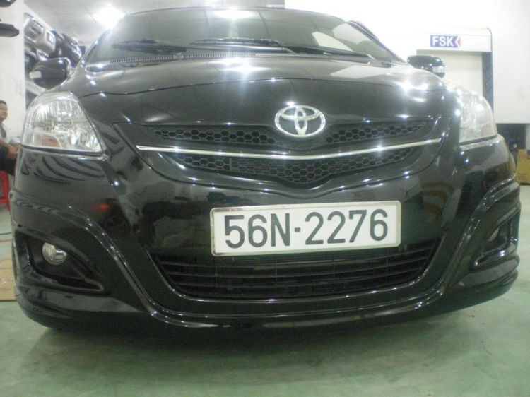 Đuôi hướng gió xe VIOS 2007-2008 co đẹp không ?