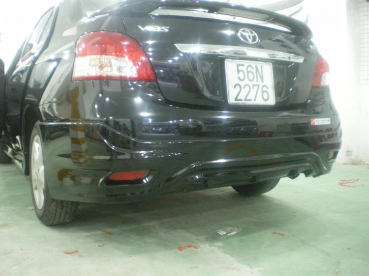 Đuôi hướng gió xe VIOS 2007-2008 co đẹp không ?