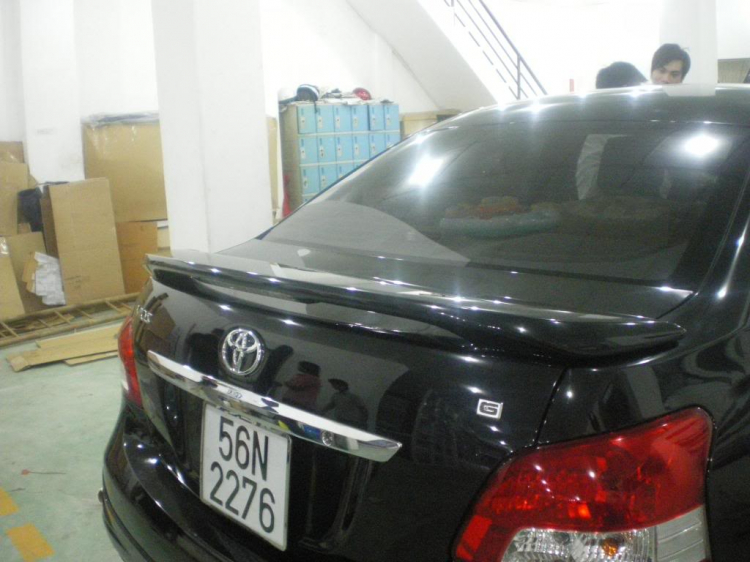 Đuôi hướng gió xe VIOS 2007-2008 co đẹp không ?