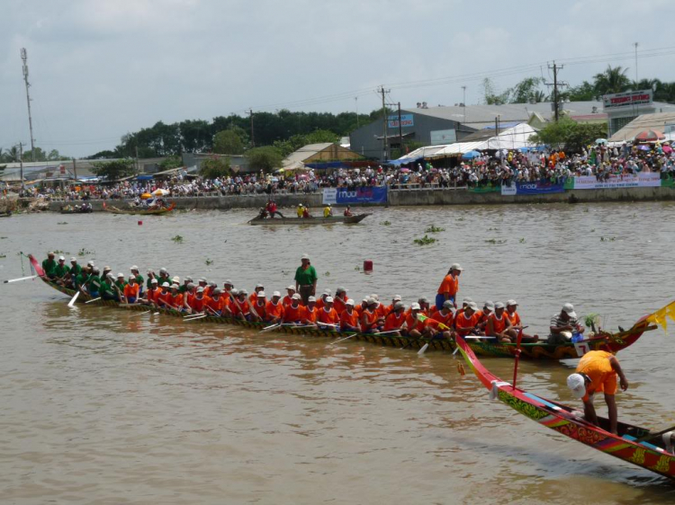 31/10 & 1/11 Đi Xem Lễ Hội Đua Ghe Ngo Tại Sóc Trăng 2009