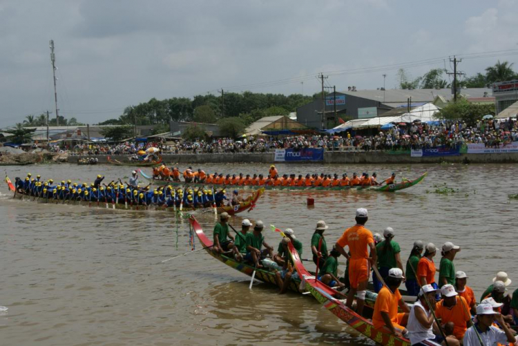 31/10 & 1/11 Đi Xem Lễ Hội Đua Ghe Ngo Tại Sóc Trăng 2009