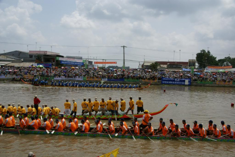 31/10 & 1/11 Đi Xem Lễ Hội Đua Ghe Ngo Tại Sóc Trăng 2009