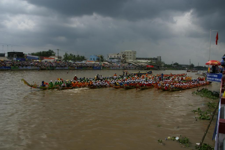 31/10 & 1/11 Đi Xem Lễ Hội Đua Ghe Ngo Tại Sóc Trăng 2009