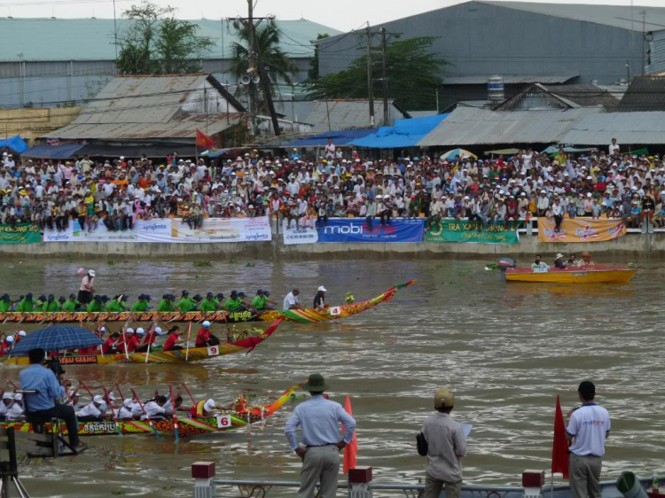 31/10 & 1/11 Đi Xem Lễ Hội Đua Ghe Ngo Tại Sóc Trăng 2009