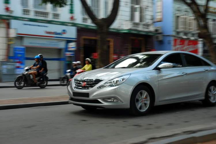 Hyundai Sonata thế hệ mới có mặt tại Hà Nội