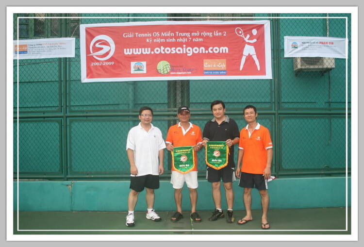 Giải tennis OS miền Trung mở rộng lần 2 chào mừng sinh nhật OS lần thứ 7 - 12/12/2009