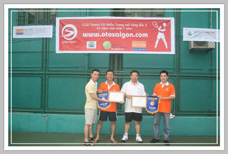 Giải tennis OS miền Trung mở rộng lần 2 chào mừng sinh nhật OS lần thứ 7 - 12/12/2009