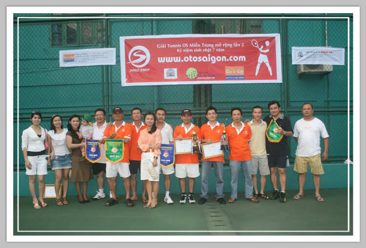 Giải tennis OS miền Trung mở rộng lần 2 chào mừng sinh nhật OS lần thứ 7 - 12/12/2009