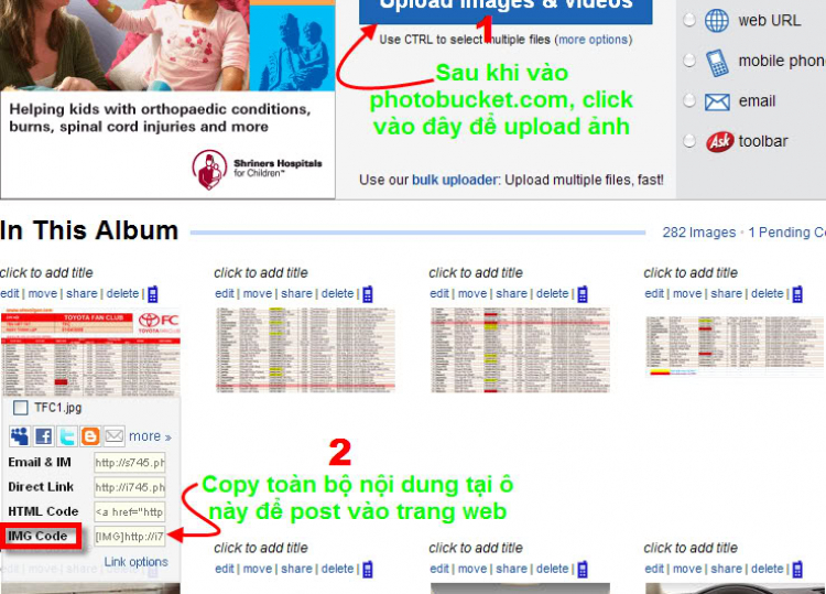 HD Update Danh Sách Thành Viên TFC