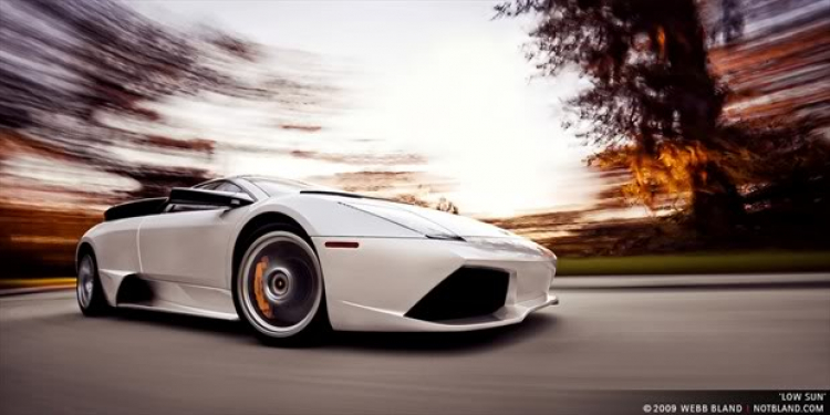 Lamborghini Murcielago LP640 màu trắng