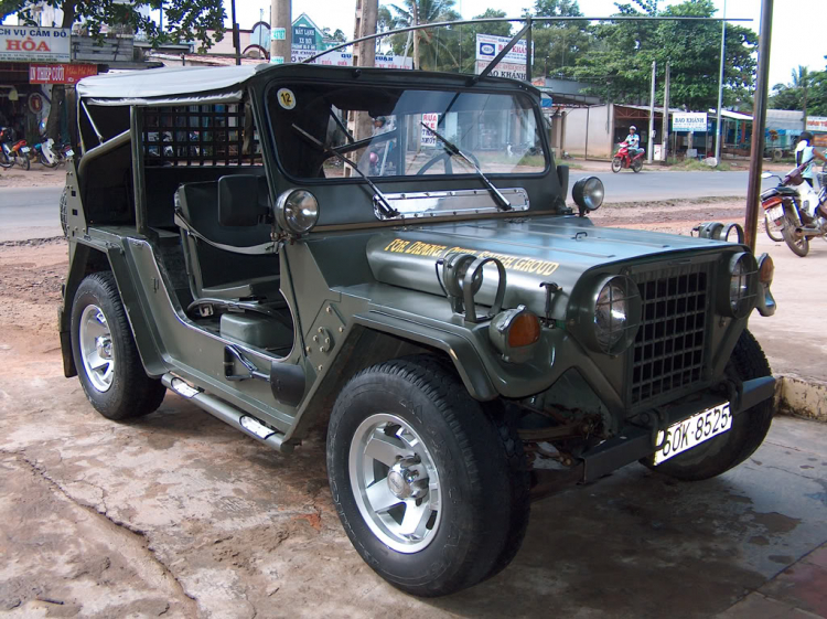 Bán jeep M151-a2(đã thay đổi đặc trưng bánh béo, máy camry 1.8 giấy tờ hợp lệ)