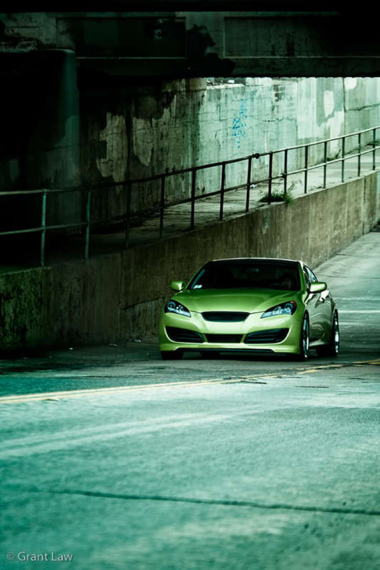 Genesis Coupe màu độc