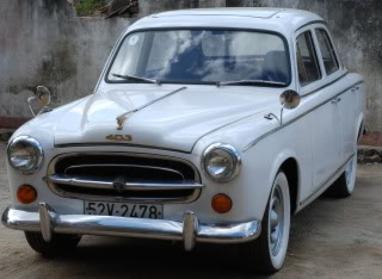 Peugeot 403 tìm đồng minh.