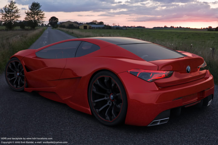 Siêu xe concept của BMW - Cạnh tranh Lambor & Ferrari