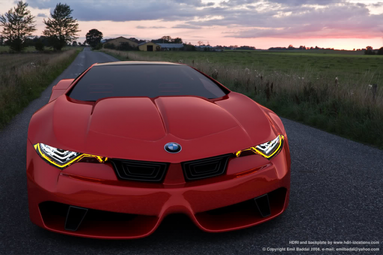 Siêu xe concept của BMW - Cạnh tranh Lambor & Ferrari