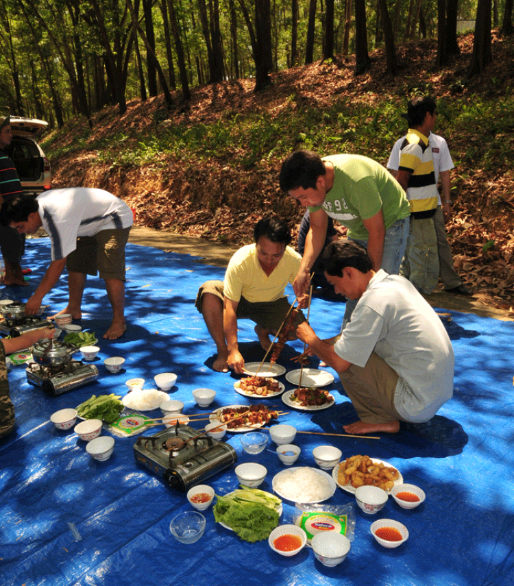 Báo cáo kết quả chuyến giao lưu tại làng bè La Ngà của GMFC & Friends