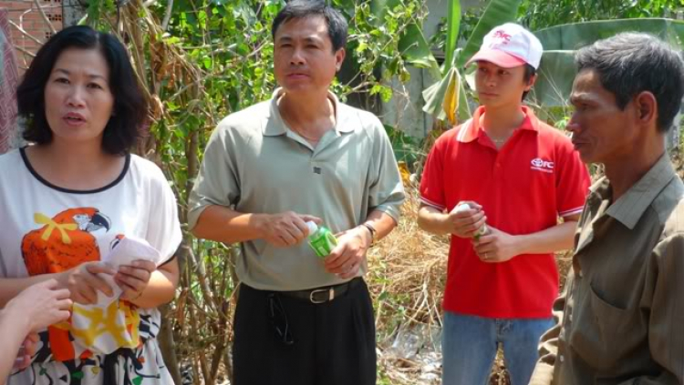 Báo cáo công tác tặng quà và hiện kim cho bé Thảo tại Biên Hoà