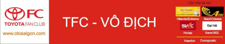Vận động tài trợ cho đội bóng TFC chuẩn bị thi đấu giải !!!!!!!!!!