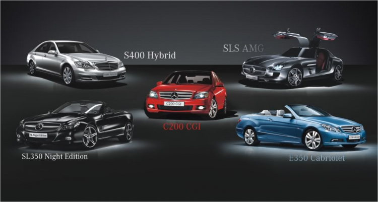 Chuyên đề Mercedes-Benz "BlueEFFICIENCY": C250 CGI, E250 CGI and C200 CGI New