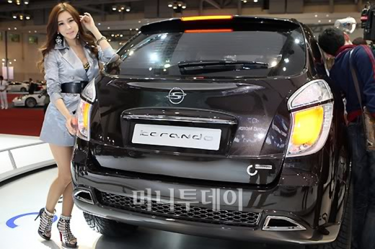 Cuối cùng thì Korando C (C200) cung ra mắt ở Busan Cuối cùng thì Korando C (C200) cung ra mắt ở Busan