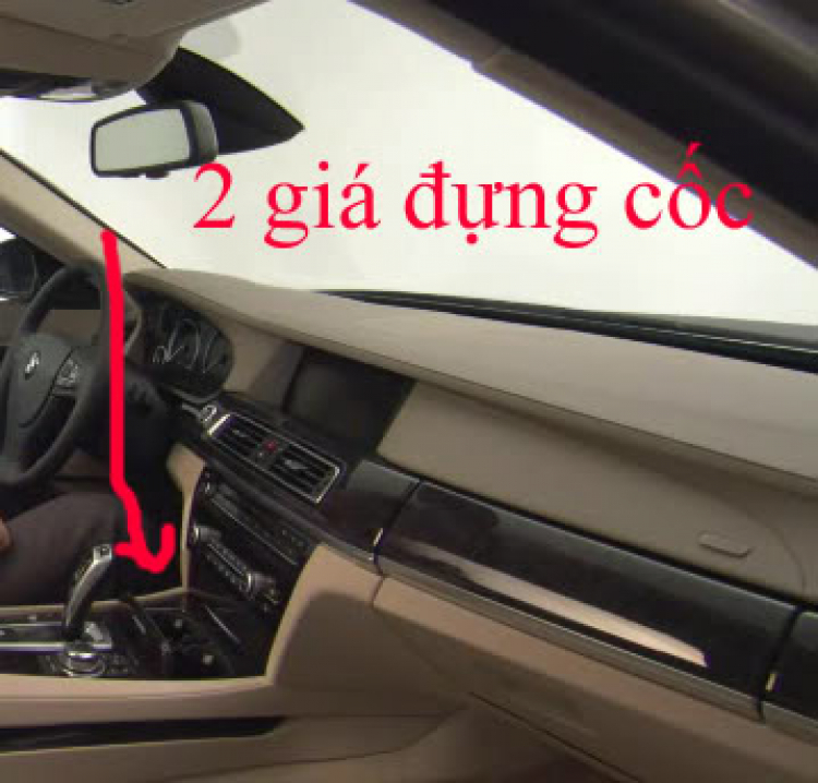 Nội thất của 760Li Nội thất của 760Li