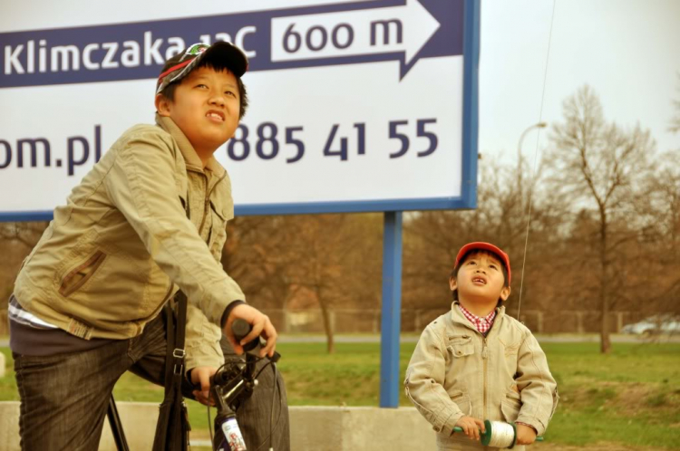 Con chúng ta xinh quá.