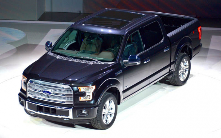 F-150 2015 mạnh hơn và nhẹ hơn thế hệ tiền nhiệm 332 kg F-150 2015 mạnh hơn và nhẹ hơn thế hệ tiền nhiệm 332 kg